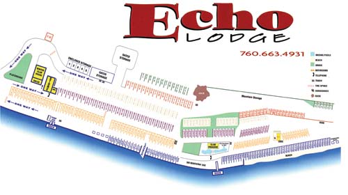 Echo Lodge Resort Map